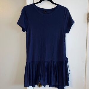 J crew size small short dress navy blue
